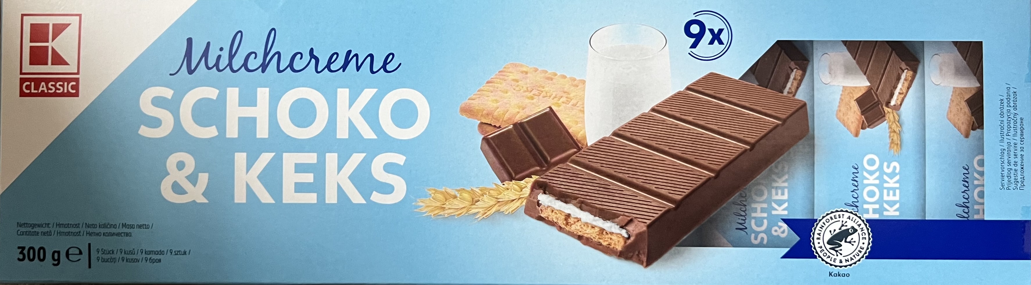 Milchcreme Schoko & Keks