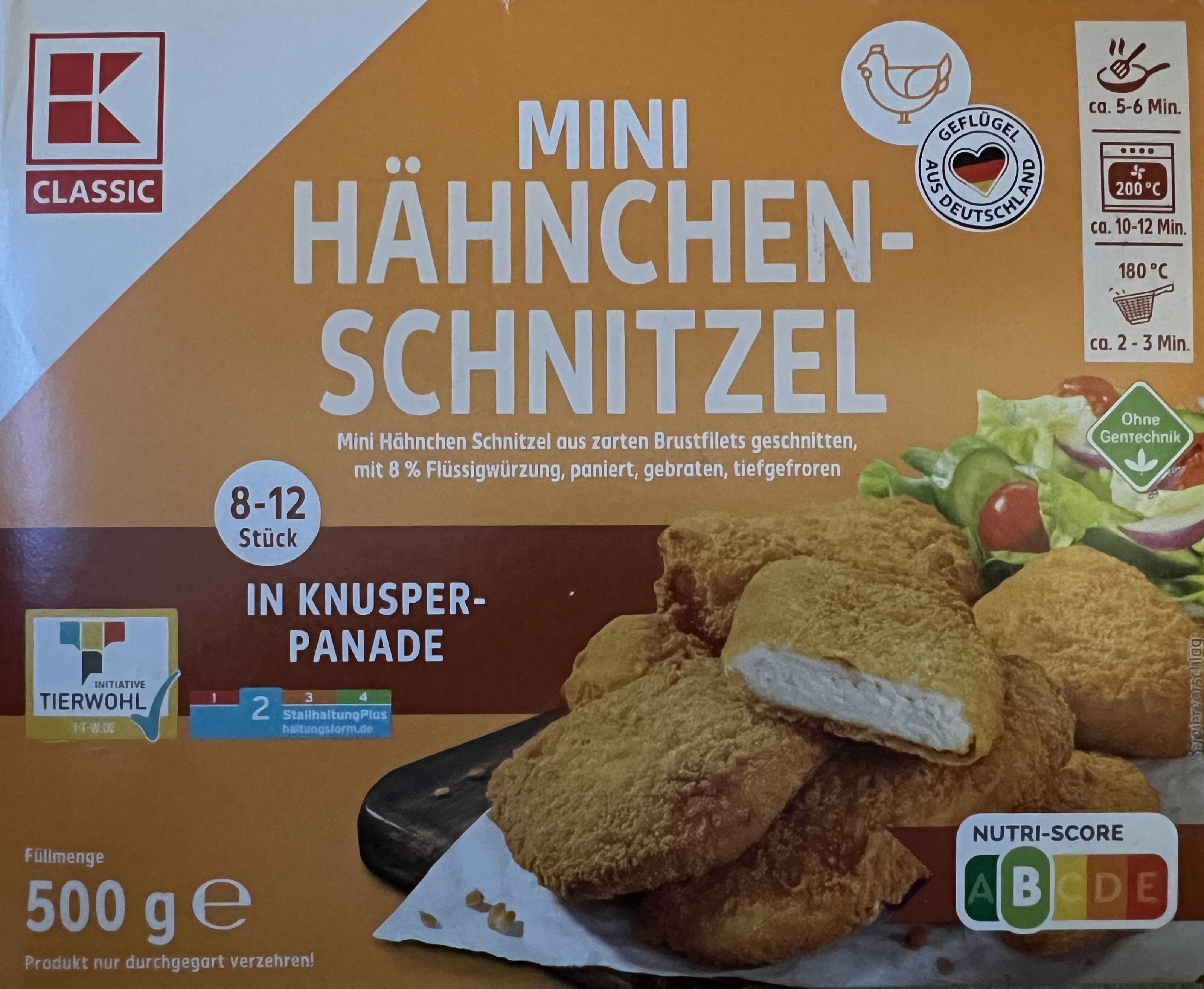 Mini Hähnchen Schnitzel
