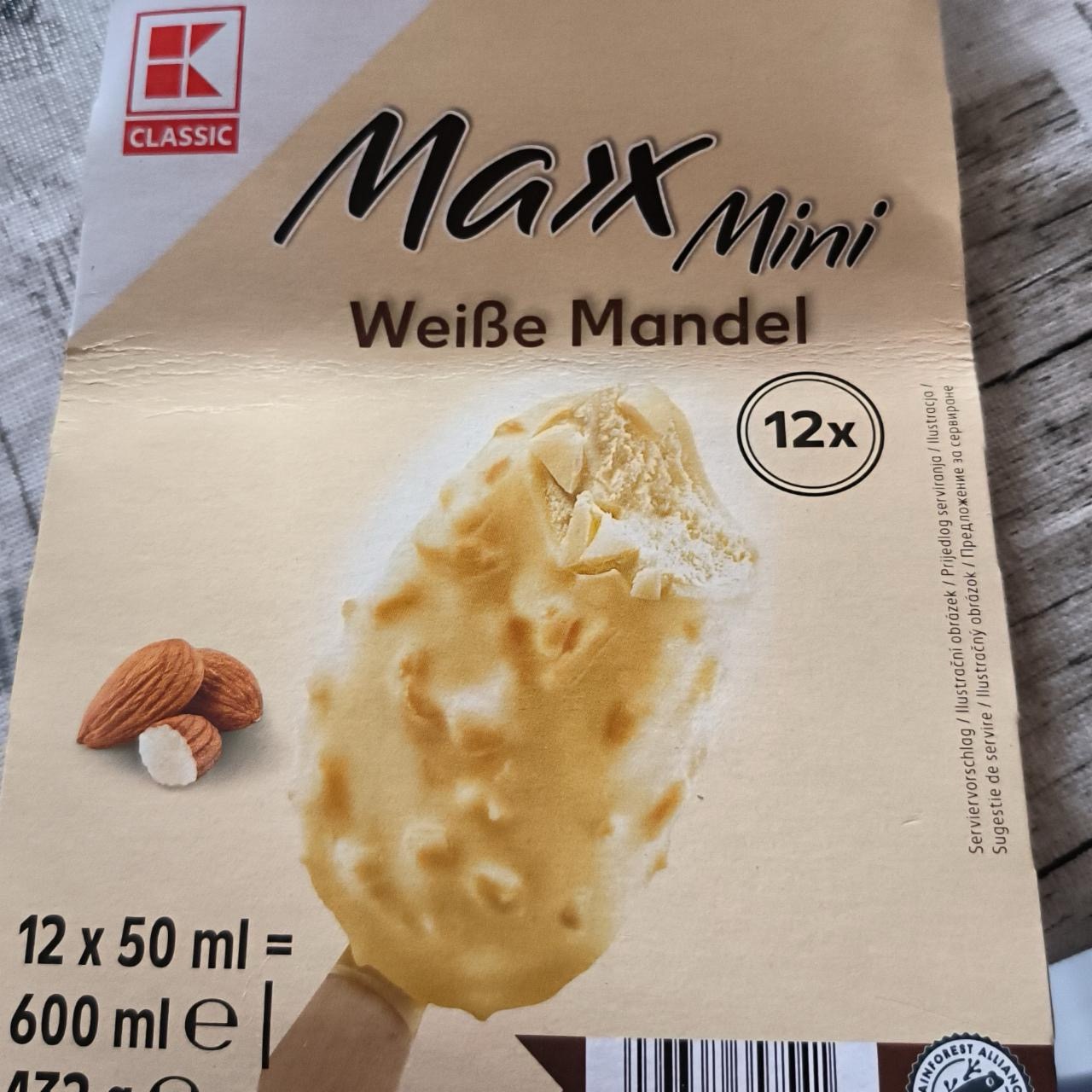 Maxx Mini Weiße Mandeln